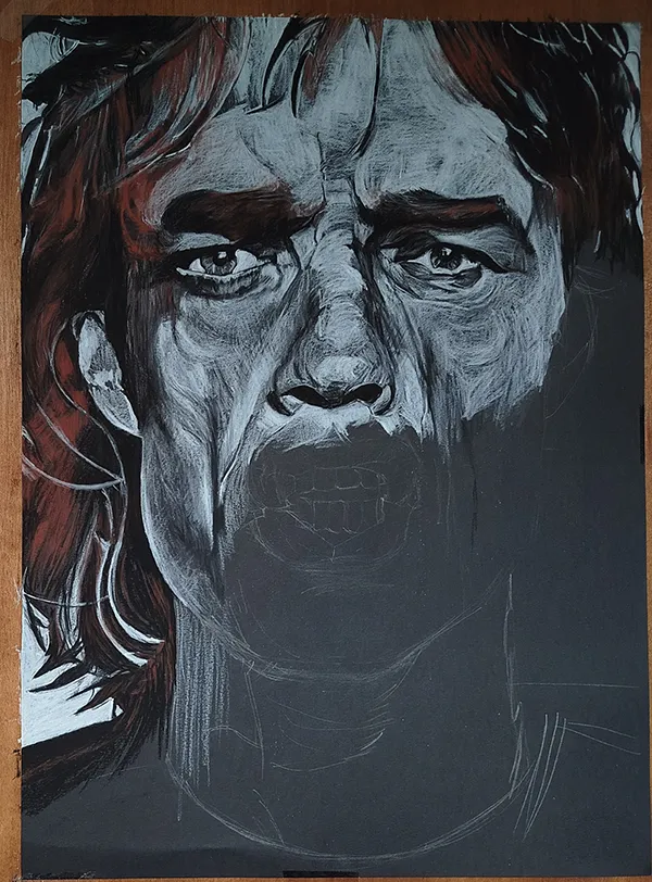 Étape 4 - Mick Jagger